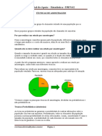 Técnicas de Amostragem Probabilísticas e Não-Probabilísticas