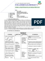 Planificacion de Experiencia de Aprendizaje #07 - 1° y 2° - CyT