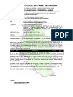Gobierno Local Distrital de Pangoa: Division de Estudios Y Proyectos - Sgdur