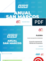 Anual San Marcos - Álgebra Semana 04