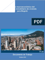 11.Modelo macroenonómico del mercado inmobiliario de vivienda para Bogotá