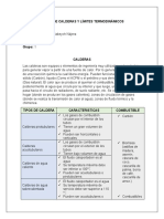 Matriz Calderas y Limites