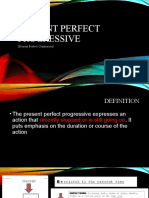 Present Perfect Progressive