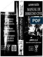 BRAÑAS, Alfonso. Manual de Derecho Civil I, II, III