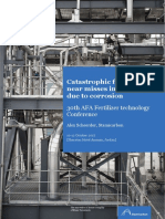 2017 Scheerder AFA Catastrophic Failure and Near Misses in Urea Plants Due To Corrosion
