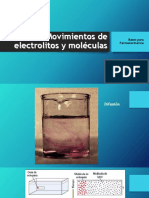 3. Mov de electrolitos. Gradientes de concentración