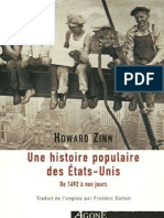 (Mémoire des Amériques.) Howard Zinn - Une histoire populaire des Etats-Unis d’Amérique _ de 1492 à nos jours-Agone éditeur