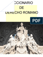 Diccionario de Derecho Romano