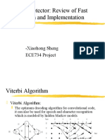 Viterbi Detector: Review of Fast Algorithm and Implementation