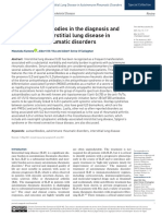 Role of Autoantibodies in The Diagnosis and Prognosis of Interstitial Lung Disease in Autoimmune Rheumatic Disorders