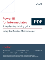 Power BI for Intermediates a Step-By-step Training Guide