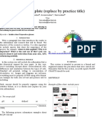 Lab Report Template (Replace by Practice Title) : First Author, Second Author, Third Author