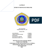 Laporan Praktikum Teknologi Mekanikk