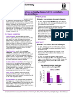 2008 Diabetes Data Summary