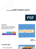 Parent Guide - Animal Game Scratch Junior - White BKGD
