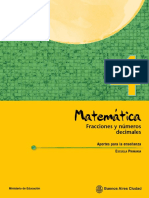 Matematica Fracciones y Decimales