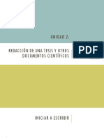 ST - 2 - Redacción de Una Tesis y Otros Documentos Científicos