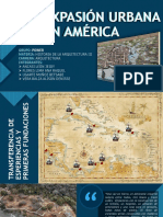 Expansión urbana en América - Diapositiva
