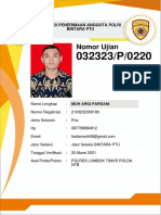 Form Nomor Ujian Pendaftar 2103232300180