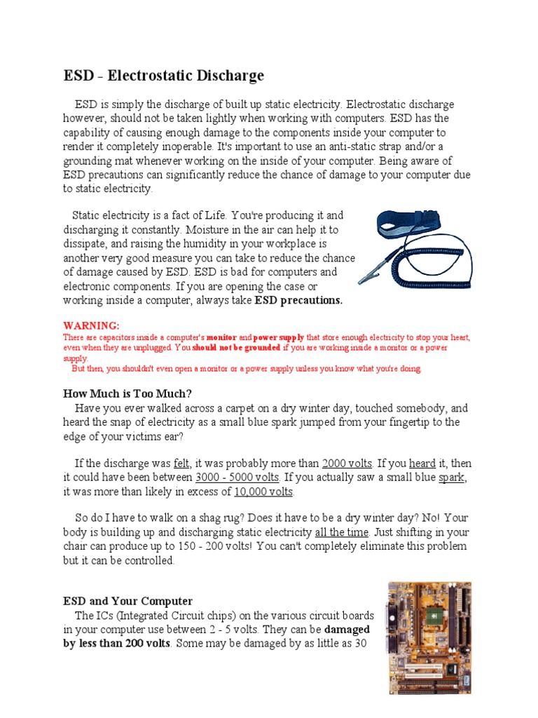 A Comprehensive Guide to Understanding and Preventing Electrostatic