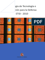 Estrategia de Tecnología para la defensa ETID_2010