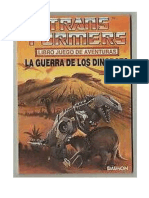 1 La Guerra de Los Dinobots