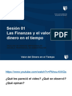 Sesion 01 Finanzas y El Valor Del Dinero en El Tiempo