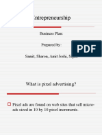 Entrepreneurship: Business Plan: Prepared By: Samit, Sharon, Amit Joshi, Sajan
