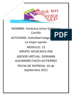 Actividad Integradora - M13S2AI4