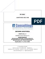 Informe Auditoría SICALI Visita No 3