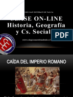 Caida de Roma e Invasiones Germanas