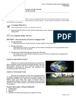 ES Study Guide Lesson2 Subsystems of The Earth