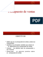 Presupuesto Ventas GERENCIAL