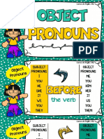 Como Usar Object Pronouns en Ingles