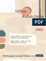 Kuliah Offline vs Online