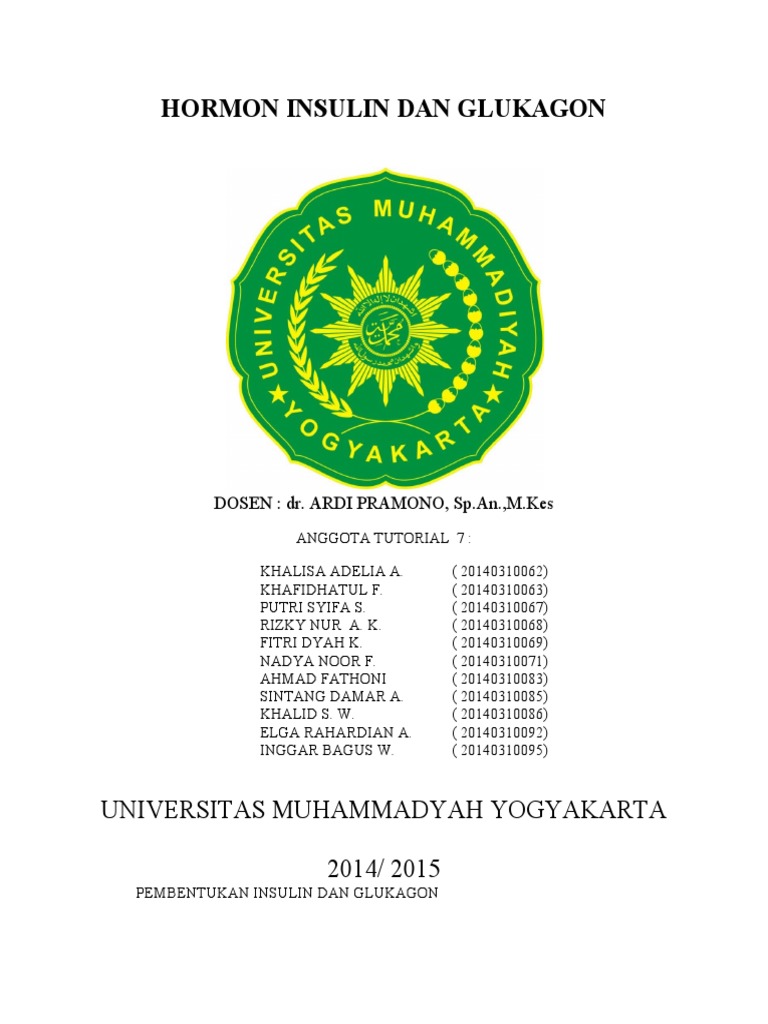 Hormon Insulin Dan Glukagon PDF