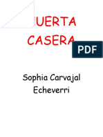 HUERTAS - Sophia Carvajal Echeverri