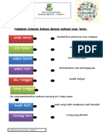 Unit 1 - Simpulan Bahasa Lembaran Kerja