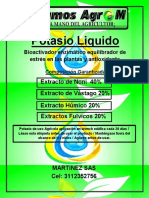 Ficha Tecnica Potasio Liquido PDF