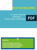 Aspiracion de Secreciones