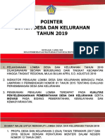 Pointer Lomba Desa Dan Kelurahan 2019 60