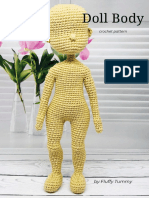 Doll Body: Crochet Pattern