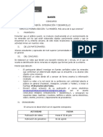 Bases Concurso Minería Integración y Desarrollo Primera Edición