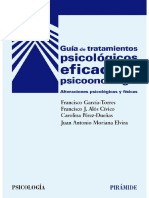 Guía de Tratamientos Psicológicos Eficaces en Psicooncología - Francisco García - Torres