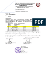 Ketua UKM PERHIMA