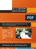 Gestion Institucional PPT Clase 3