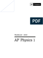 AP Physics 1 Student Workbook - Student Edition