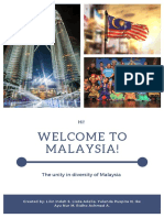 WELCOME To MALAYSIA!