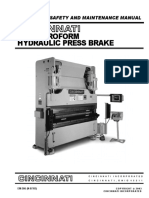 Hydraulic Press Brake 90-350 PROFORM: Operation, Safety and Maintenance Manual