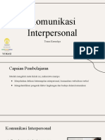 Komunikasi Interpersonal